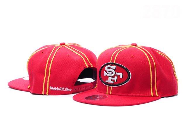 NFL San Francisco 49ers M&N Snapback Hat NU12